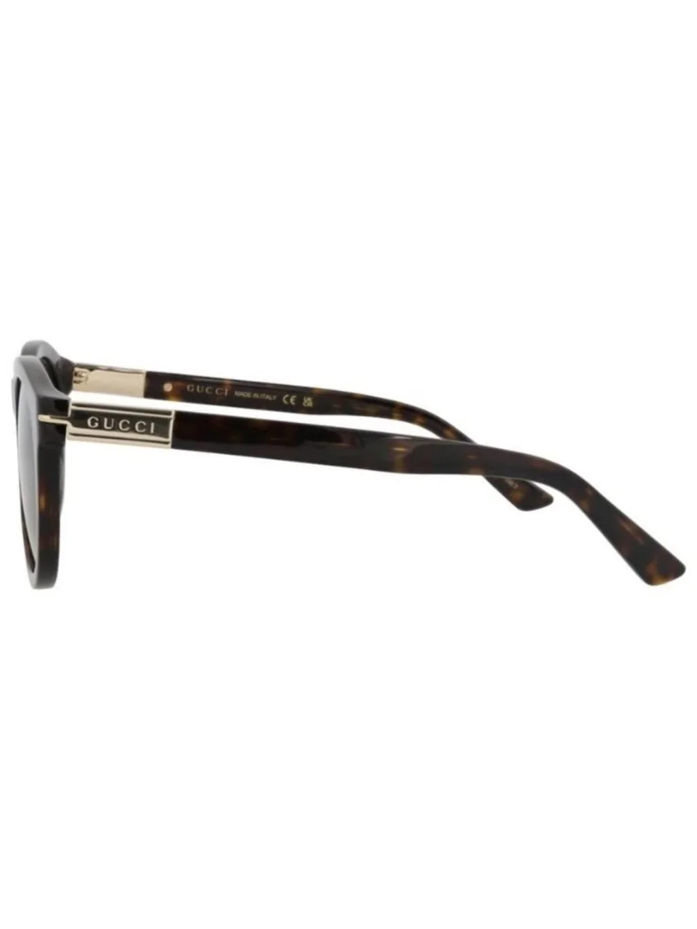 New Gucci Mens Round/Oval Havana Havana Brown Fashion Designer Sunglasses